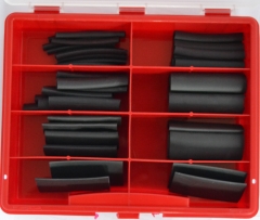 Assortment heat shrink tubes 2:1, 49-pieces