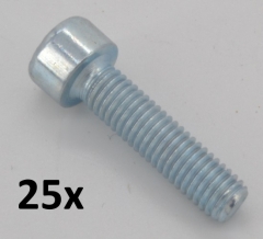 Hexagon socket head cap screws DIN 912 M4x50 zinc plated (25 pcs.)