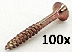 chipboard screws 3,5x25, countersunk cross head (100 pcs.)