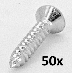 Blechschrauben 3,5x19, nach DIN7983, Linsensenkkopf, verzinkt (50 Stck)