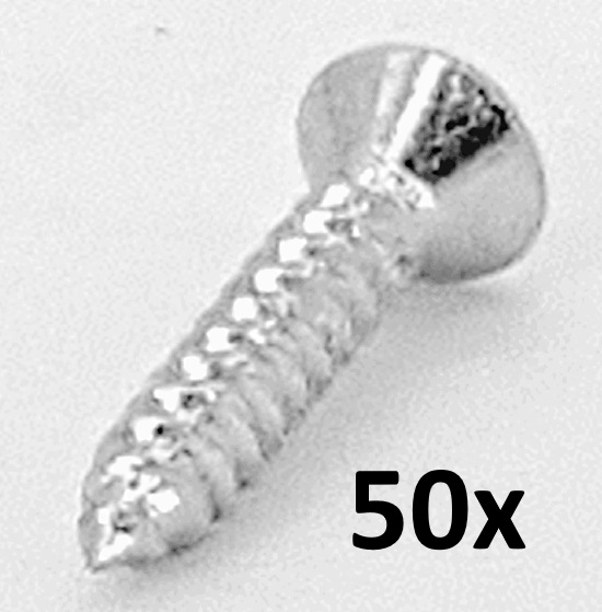 Blechschrauben 3,5x19, nach DIN7983, Linsensenkkopf, verzinkt (50 Stück)