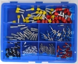Assortment insulated wire ferrules 171-pieces