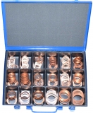 Assortment copper gaskets DIN 7603 221-pieces