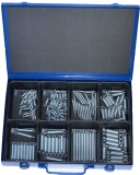 Assortment tension springs, 131-pieces