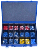 Assortment terminals mixed 0,5-6,0mm, 411-pieces